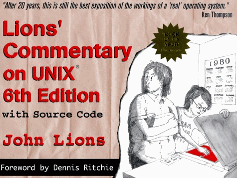 Lions' Commentary on UNIX 6th Edition, with Source Code